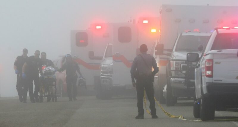 Mexican Navy plane crashes off Texas coast, killing five; two rescued