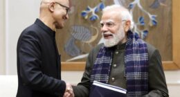 Microsoft investing $17.5 billion in India for AI and cloud infrastructure