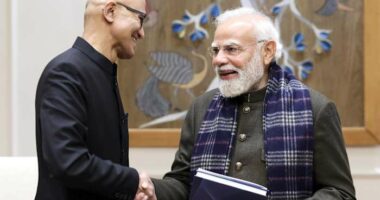 Microsoft investing $17.5 billion in India for AI and cloud infrastructure