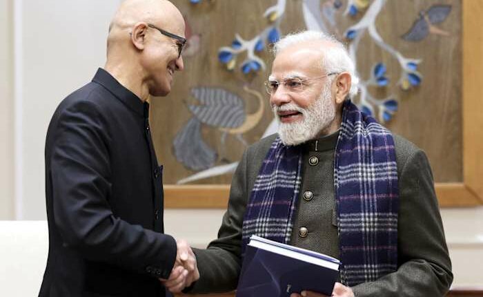 Microsoft investing $17.5 billion in India for AI and cloud infrastructure