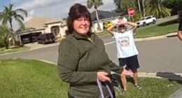 Moment suspected kidnapper is arrested after 40 years on the run