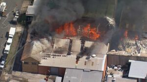 Massive Factory Blaze in Sydney's West: Over 60 Firefighters Battle ...