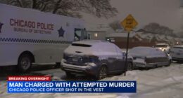Morgan Park, Chicago shooting: 1 charged after CPD officer shot in vest, 2 others wounded in exchange of gunfire