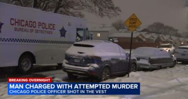 Morgan Park, Chicago shooting: 1 charged after CPD officer shot in vest, 2 others wounded in exchange of gunfire