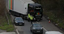 Motorway closed and will be for HOURS, sparking Christmas travel chaos