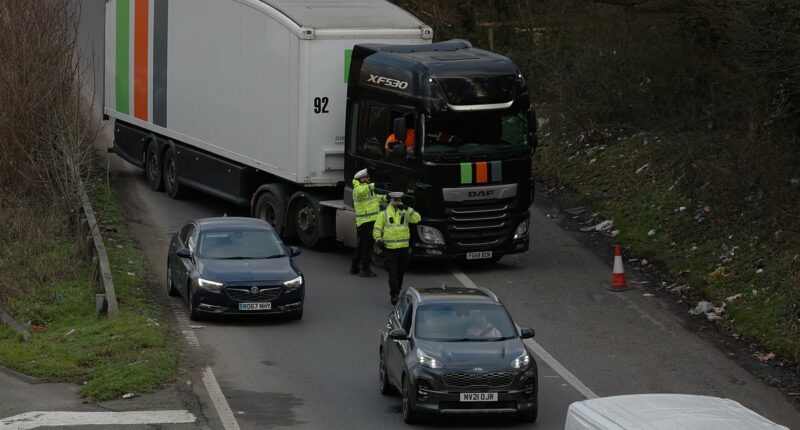 Motorway closed and will be for HOURS, sparking Christmas travel chaos