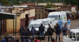 Multiple gunmen open fire at a South African pub, killing nine and wounding 10