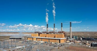 Mystery as UFOs seen hovering above power station for over a year