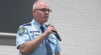 NSW Police Commissioner returns to police academy to swear in new cops