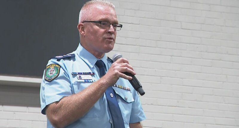 NSW Police Commissioner returns to police academy to swear in new cops