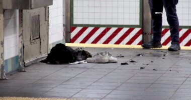 NYPD investigating if man set on fire aboard Times Square subway lied about attack: report