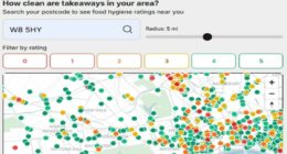 Named and shamed, Britain's filthiest takeaways: Staggering one in 17 fail food hygiene ratings, analysis shows... so is YOUR favourite one of them?