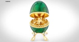 New Zealand man accused of eating Faberge egg pendant inspired by James Bond 'Octopussy' movie as police wait for evidence