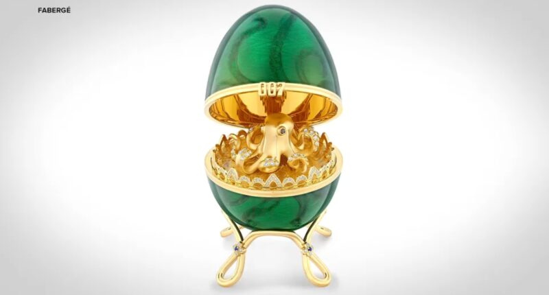 New Zealand man accused of eating Faberge egg pendant inspired by James Bond 'Octopussy' movie as police wait for evidence