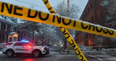 New videos and photos released of Brown University shooting person of interest as manhunt continues