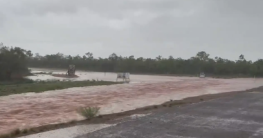 The worst of the rainfall is set to hit in the next two days, according to the Bureau of Meteorology.