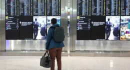 Newark Airport struck with ground delay on Christmas Eve