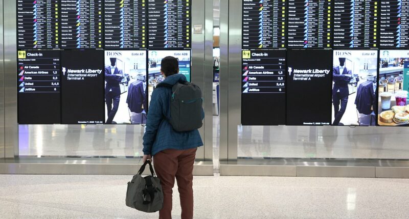 Newark Airport struck with ground delay on Christmas Eve