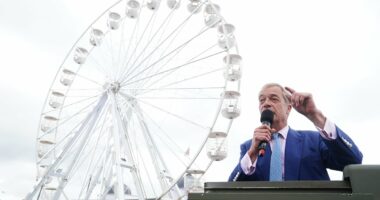 Nigel Farage targets London in bid to oust Sadiq Khan as mayor