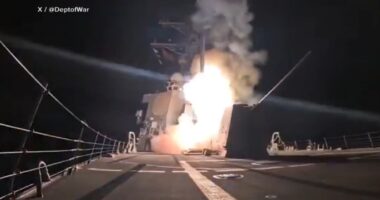 Nigerian villagers in Jabo are rattled by US airstrikes that made their homes shake and the sky glow red