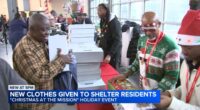 Nonprofit I Am A Gentleman gifts new clothes to those living at Chicago's Pacific Gardens Mission shelter in South Loop