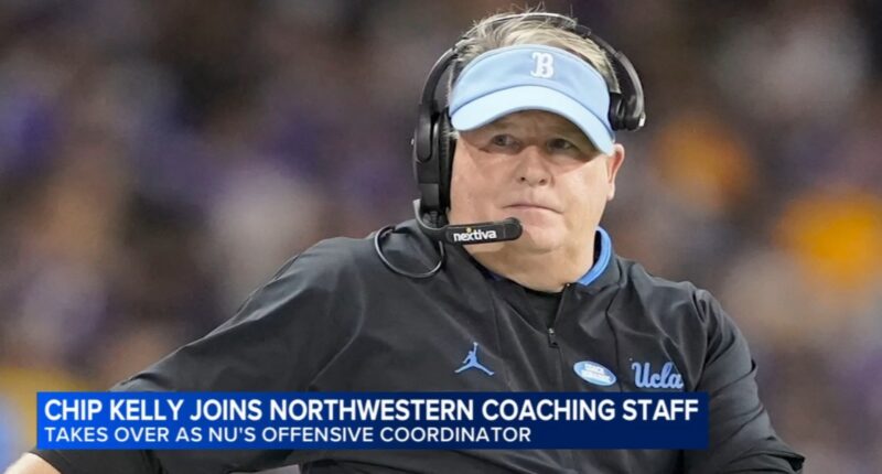 Northwestern names Chip Kelly OC in 'program-defining' move