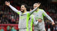 Nottingham Forest 1-2 Man City: Rayan Cherki stars as Pep Guardiola's side go top after battling to eighth straight win