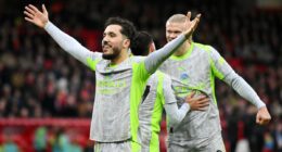 Nottingham Forest 1-2 Man City: Rayan Cherki stars as Pep Guardiola's side go top after battling to eighth straight win