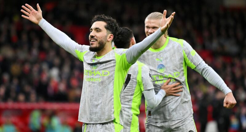 Nottingham Forest 1-2 Man City: Rayan Cherki stars as Pep Guardiola's side go top after battling to eighth straight win