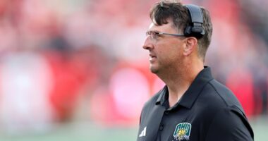 Ohio U football coach Brian Smith fired over 'serious professional misconduct'