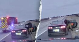 Oklahoma trooper helps deliver newborn on highway shoulder: 'The baby is coming!'