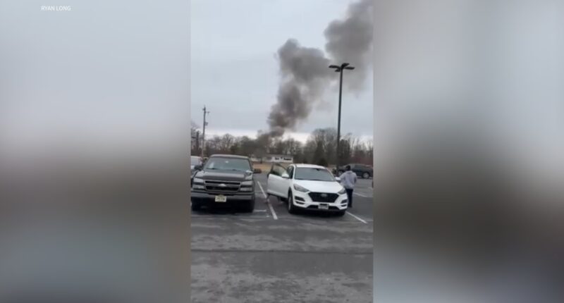 One dead after 2 helicopters crash mid-air in, New Jersey, Hammonton police say near Basin Road