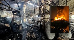 Overnight fire at India nightclub leaves 25 dead