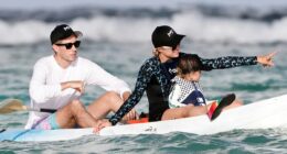 Paris Hilton and Carter Reum enjoy kayak ride with son Phoenix, 2