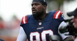 Patriots defensive lineman Christian Barmore accused of throwing girlfriend to the ground