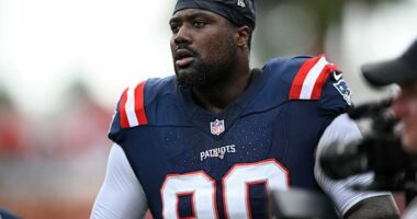 Patriots defensive lineman Christian Barmore accused of throwing girlfriend to the ground
