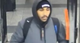Photo released of man suspected of setting homeless man ablaze on subway