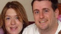 Pictured: Husband and ex-wife he is accused of drugging and raping