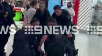 Police arrested a 21-year-old man at Westfield Mt Druitt shopping centre this afternoon.