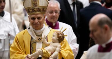 Pope Leo's first Christmas: Pontiff leads mass at St. Peter's Basilica