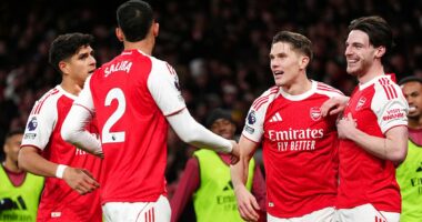 Premier League RECAP: Arsenal restore their lead at the top of the table, Liverpool beat Wolves and Brentford smash Bournemouth