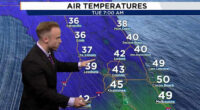 Prepare for what could be a frigid New Year’s in Central Florida after a pleasant Christmas