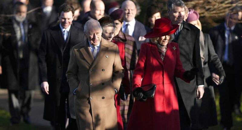 Prince William and Kate join King Charles and Camilla at Sandringham