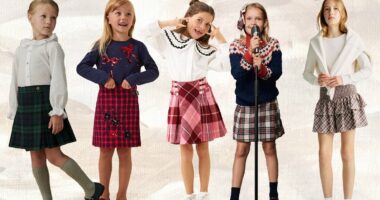 Princess Charlotte channels her mother Kate's style in tartan skirt from high street favourite - and it's now on sale