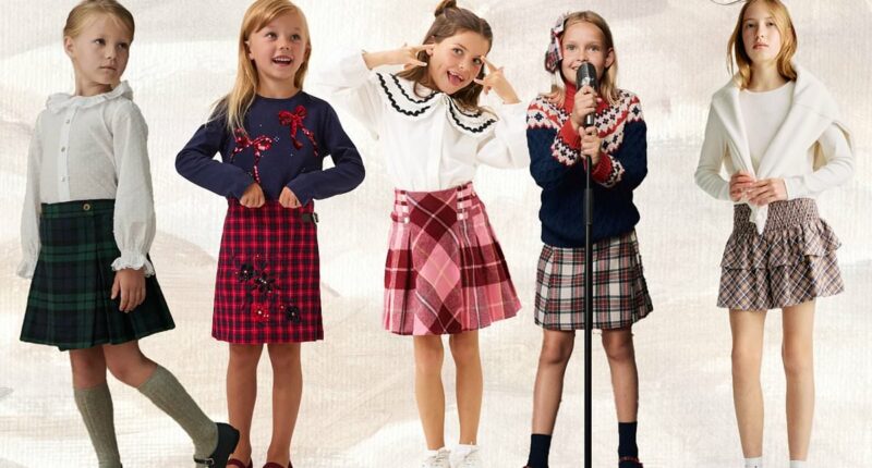 Princess Charlotte channels her mother Kate's style in tartan skirt from high street favourite - and it's now on sale