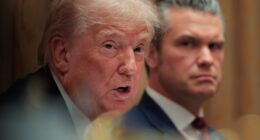 Protesters decry U.S. military buildup off of Venezuela, boat strikes