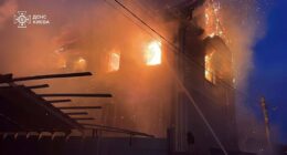 Putin bombards Kyiv and hits out at Zelensky