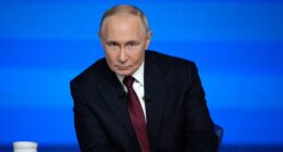 Putin says Russia won't launch new attacks on other countries 'if you treat us with respect'