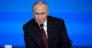 Putin says Russia won't launch new attacks on other countries 'if you treat us with respect'