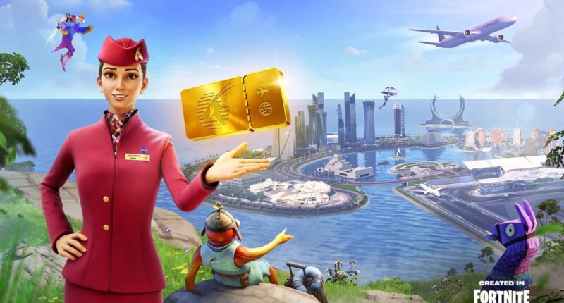 Qatar Airways Lands On Fortnite, Letting Millions Explore Qatar